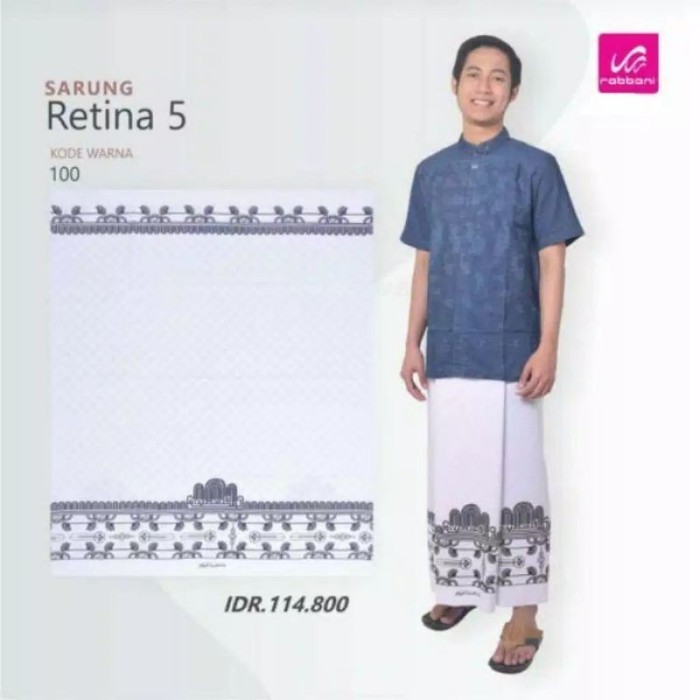 COD Sarung Rabbani Retina 5 (Diskon 19%)