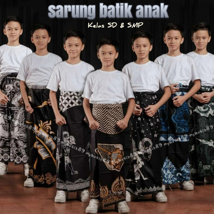 COD sarung batik pekalongan / sarung batik kang santri