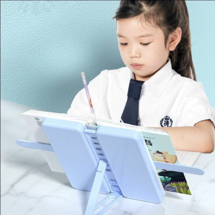 

Kotak Pensil Anak Sekolah Motif Polos Dengan White Board + Book Stand