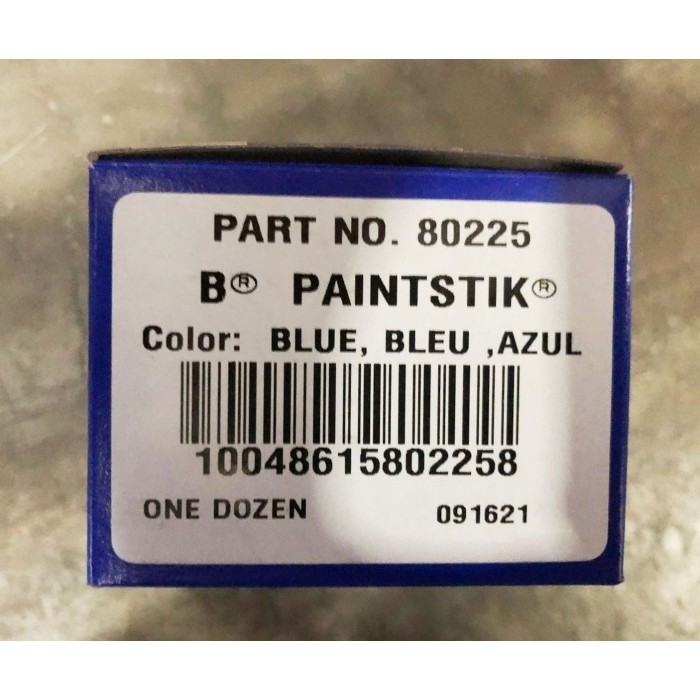 

Markal Paintstik B Marker Penanda Logam Pipa Kaca Karet - Warna Biru