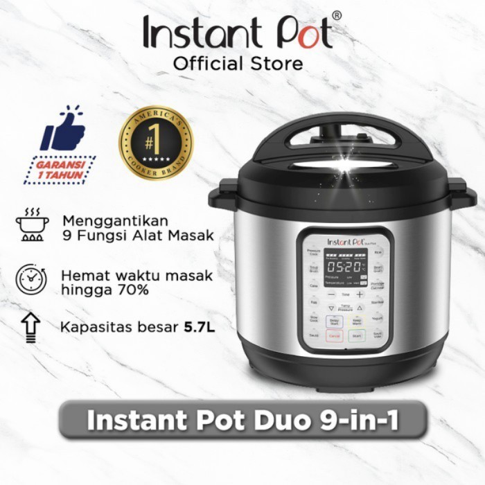 Instant Pot Duo 9 In 1 Electric Cooker 5.7Liter