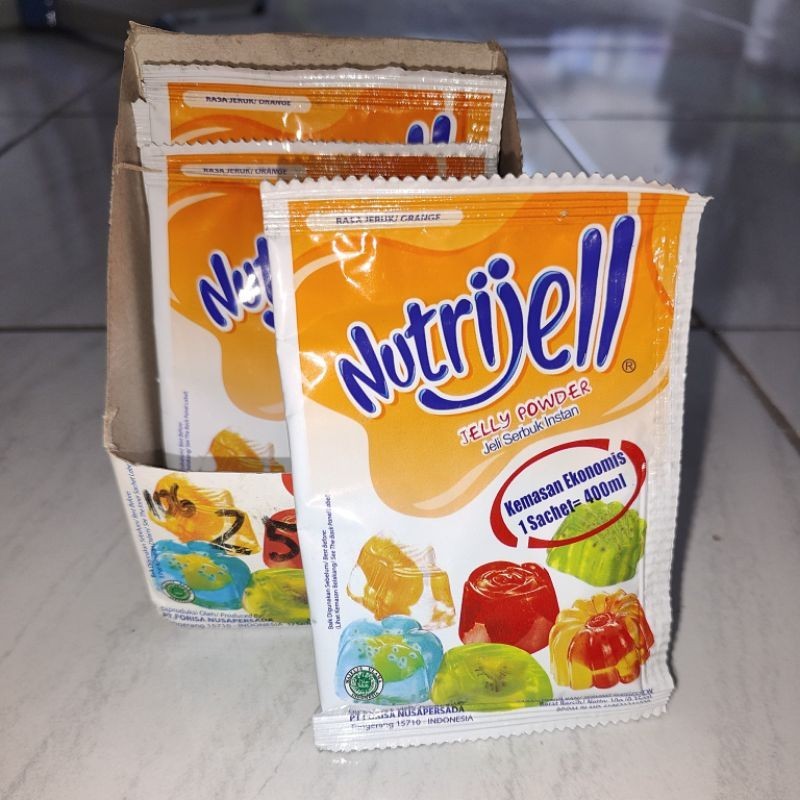 

NUTRIJELL JELLY POWDER RASA JERUK 10gr