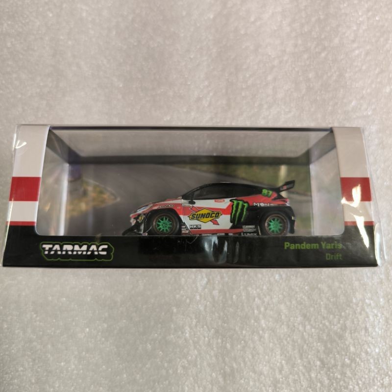 TARMAC WORKS TOYOTA PANDEM YARIS DRIFT MOSTER ENERGY