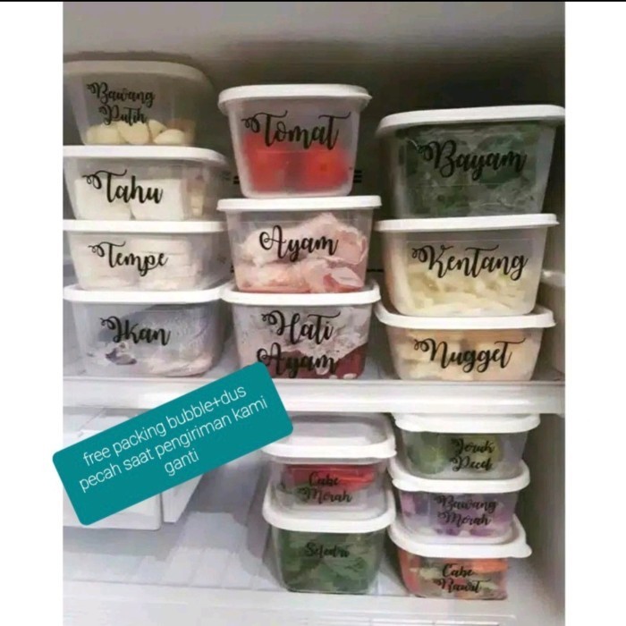 

Green Leaf Food Container White