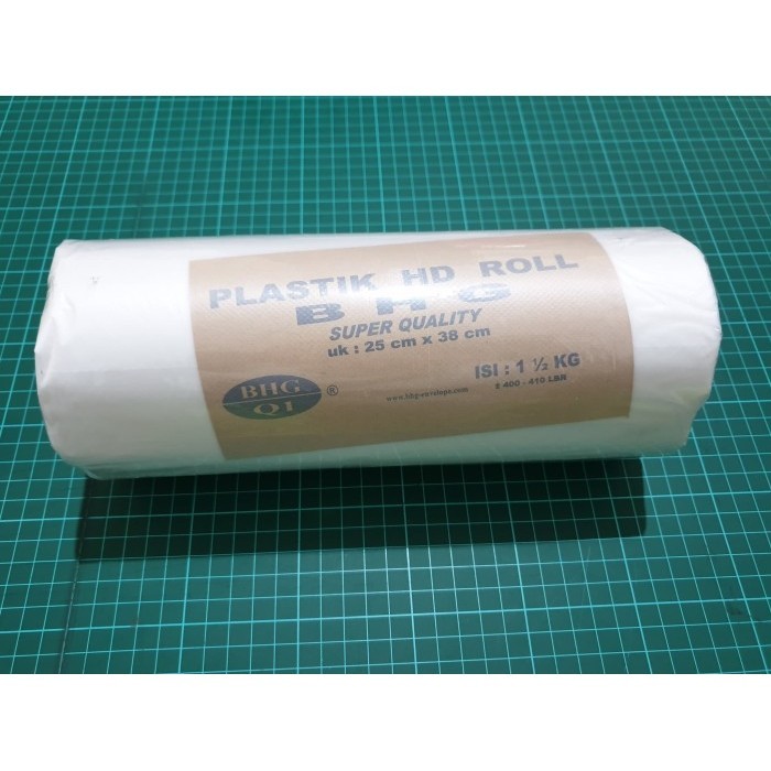 

Plastik Hd Roll / Plastik Buah / Plastik Fotocopy Ukuran 25X38Cm 1.5Kg