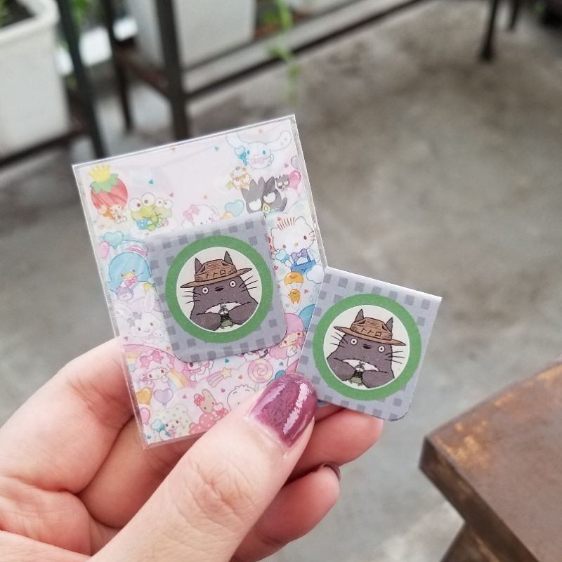 

[seona.customstudio] bookmark pembatas buku magnet magnetic GHIBLI TOTORO