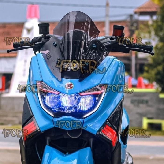 Windshield Nmax Sporty TDR mini V2 sirip Visor nmax new sTDR mini V2 Import Premium