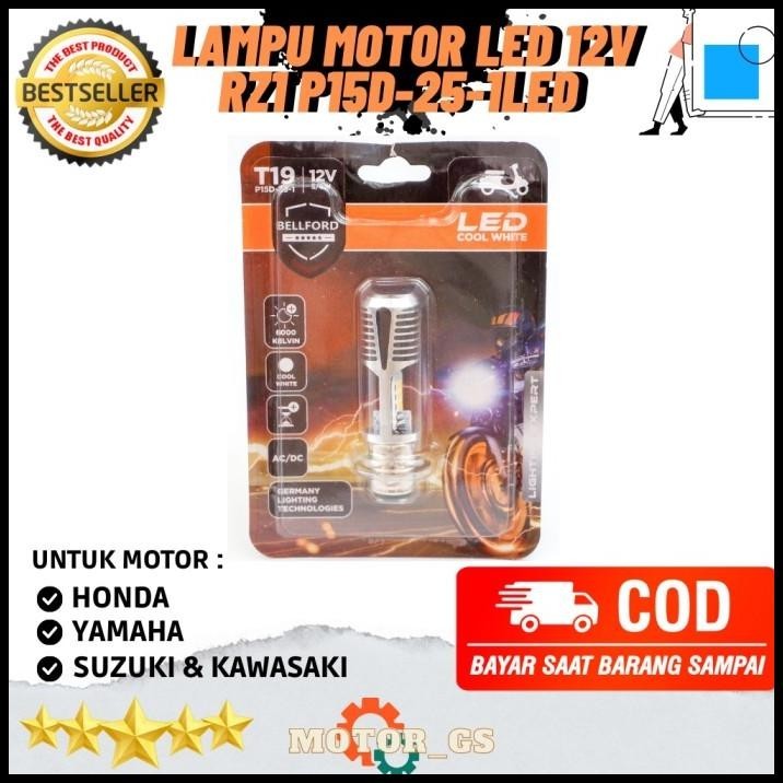 BEST DEAL LAMPU LED MOTOR AUTOVISION HONDA BEAT F1 PUTIH BOHLAM RZ1 P15D-25-1 