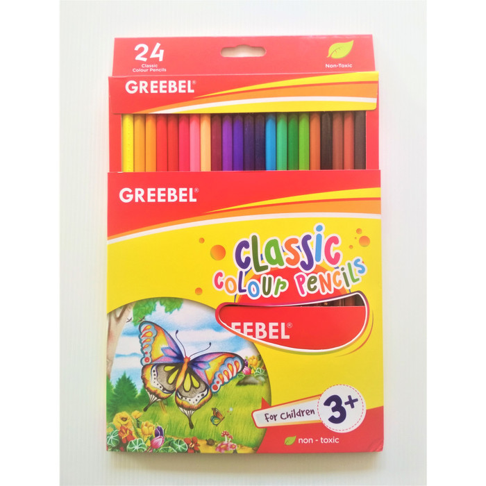 

Mudah Pensil Warna Greebel Classic 24 Warna Promo
