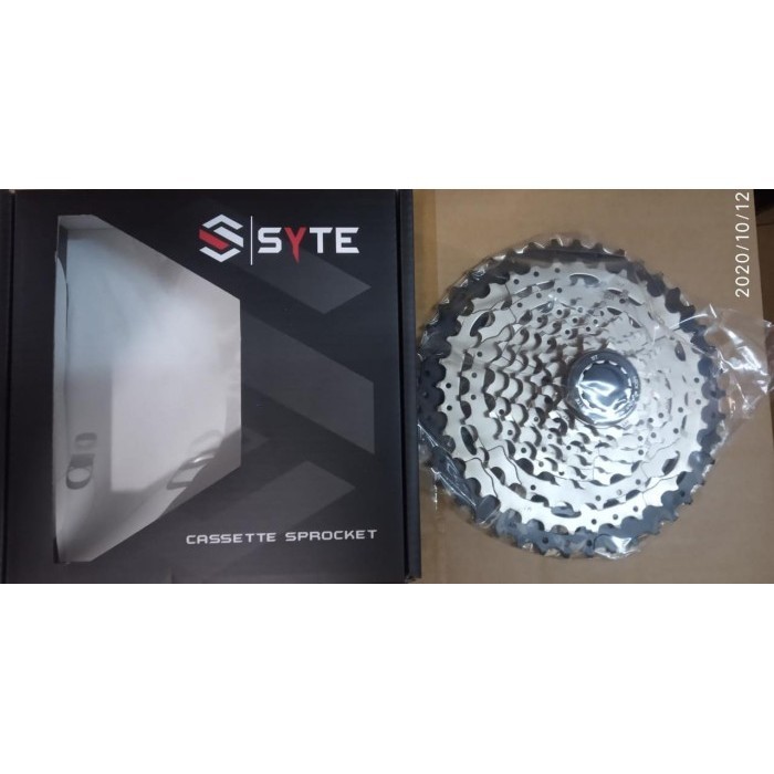 Syte Cassete Sprocket 9 Speed 11-42T Untuk Free Hub / Bukan Ulir(Drat)