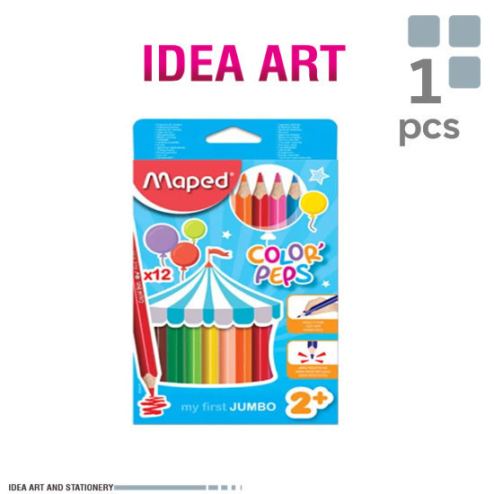 

Cantik Maped Colorpeps Jumbo Pensil Warna Anak Balita Set 12 Diskon
