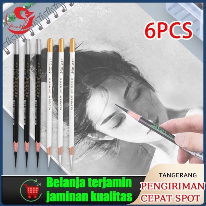 

Terbatas Pensil Sketsa Profesional Hitam Putih Pensil Arang Gambar High-Gloss Terlaris