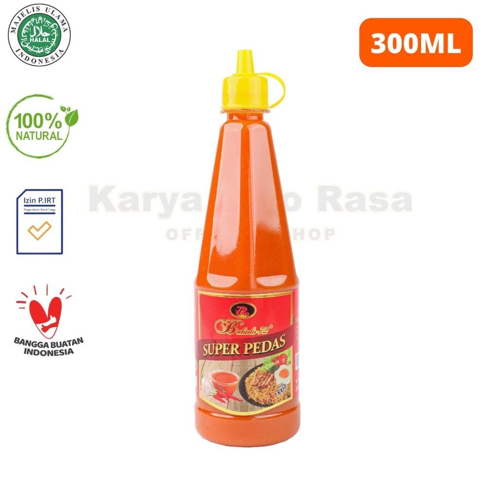 

SALE PRODUK Sambal Cabe Rawit Balado 72 Super Pedas 300 ml TERLARIS