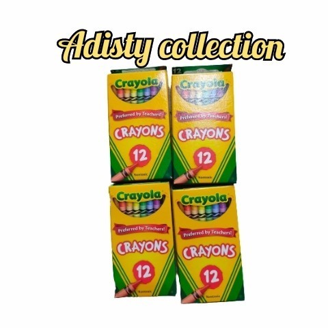 

Update Crayon Crayola 12 Warna Nontoxic Sale!!!