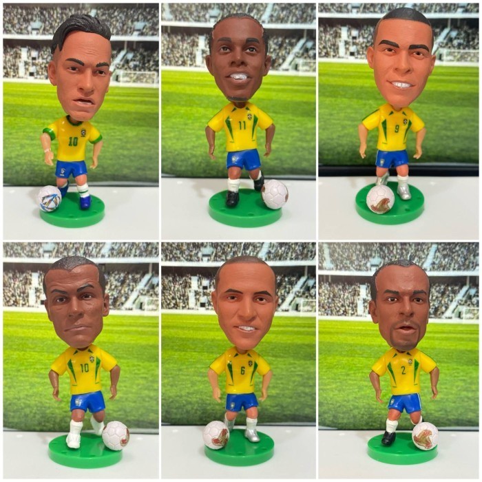 #####] Figure Miniatur Pemain Bola Brazil / Kodoto / Soccerwe