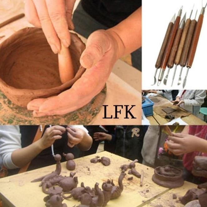 

12In1 Carving Tools Art Clay Pottery Sculpting Figure Fondant Tanah | Opheliazulaikastore