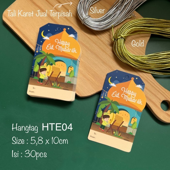 

Hangtag / Tag Kartu Eid Mubarak/ Lebaran/ Idul Fitri/ Idul Adha 069