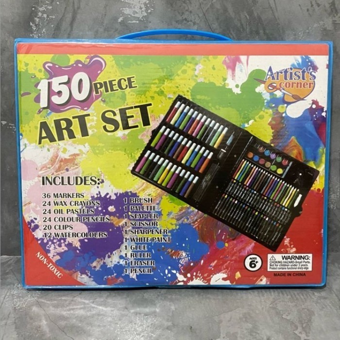 

Lucu Art Set Isi 150 Pcs Pensil Warna Set Anak Crayon Komplit Alat Lukis Terbatas