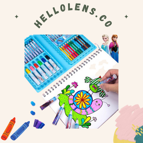 

Murah Crayon Set Anak 208 Pcs Pensil Warna Alat Lukis Alat Mewarnai Gift Set Berkualitas