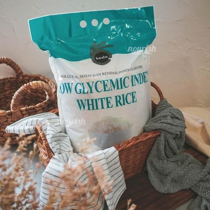 

Besta, Beras Putih Organik Bebas Gula 5 Kg (Sugar Free Organic Rice)