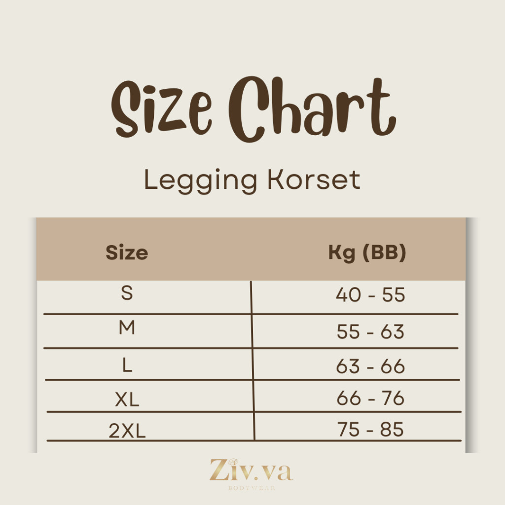 [THE BEST COLLECTIONS] Legging Korset Zivva Legging Korset Highwaist Legging Korset Wanita Legging