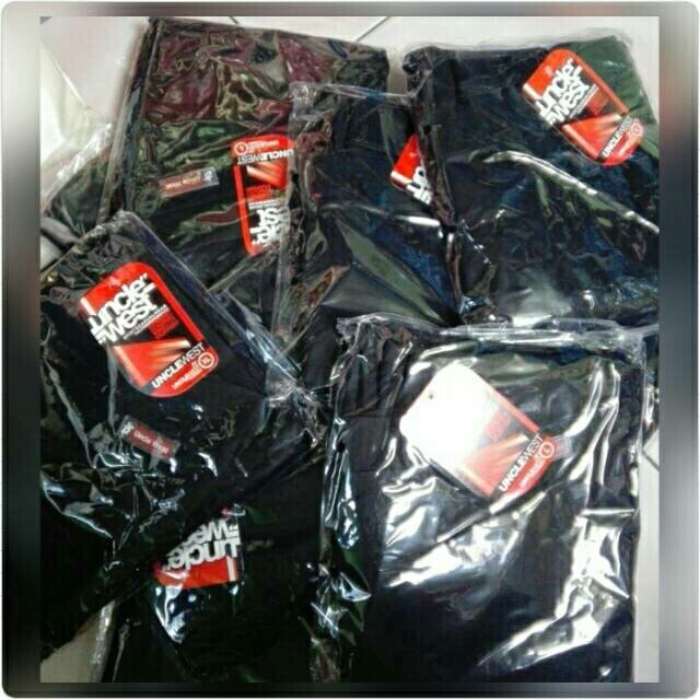 [THE BEST COLLECTIONS] celana pso olga unclewest hitam