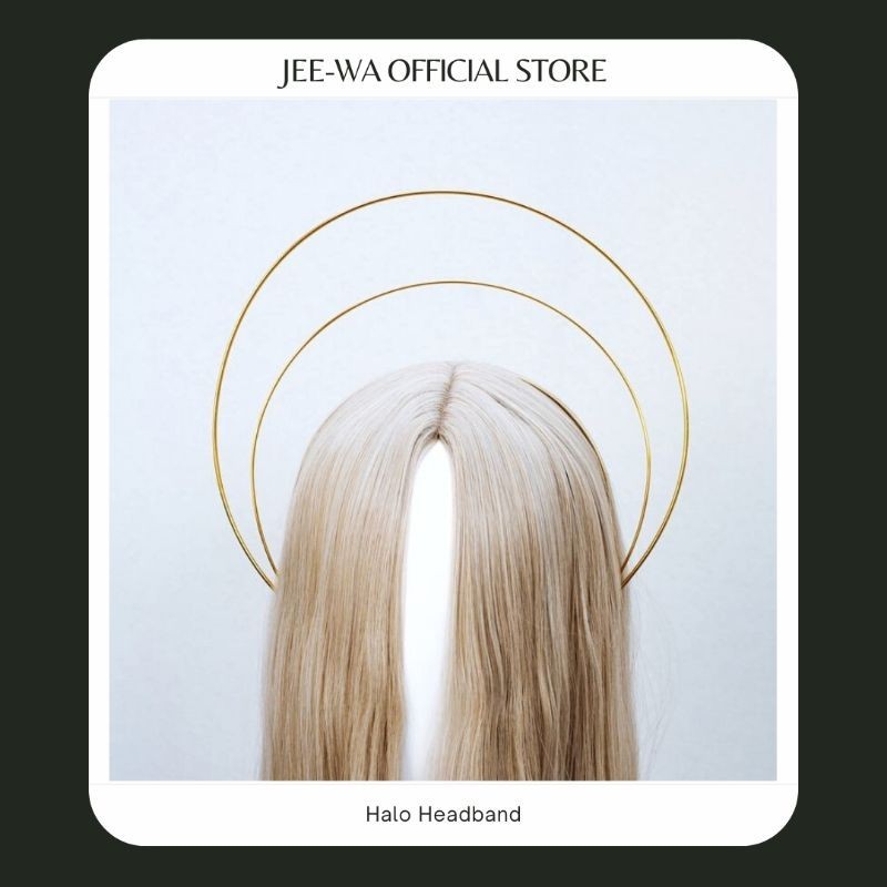 [JEE-WA] PART 27 - Bando Halo Angel Malaikat Aesthetics Gold Emas | Crown Malaikat Angel Cosplay Mur