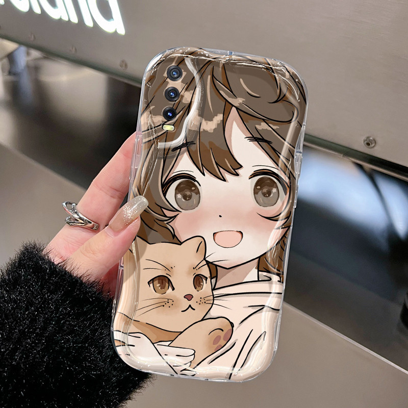 Casing Hp VIVO Y20 Y20i Y20s Y12s Y20 2021 Y11s Y12A Y20T Y20S M Y20S D Case pelindung perlindungan 