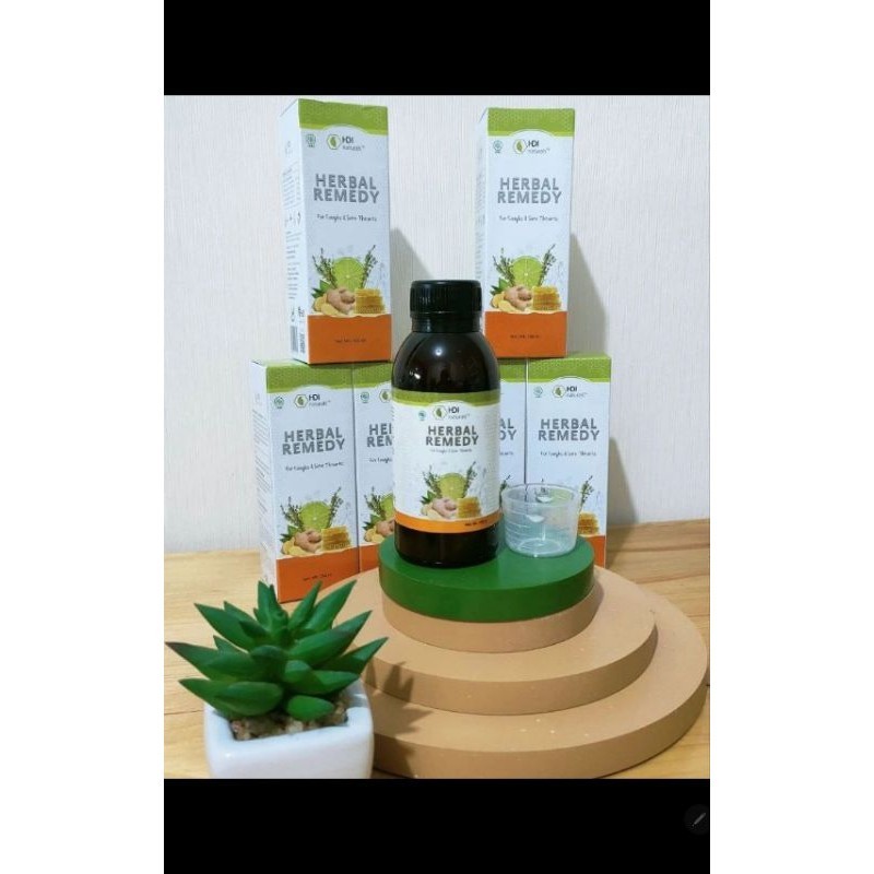 Obat Flu dan Batuk "Herbal Remedy HDI" Original