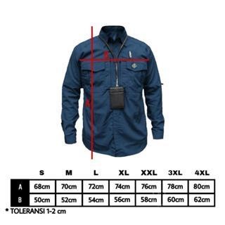 [HIGH QUALITY COLLECTIONS] [GROSIR]Kemeja Tactical M-TAC Gratis Gantungan ID Card Seragam Reskrim