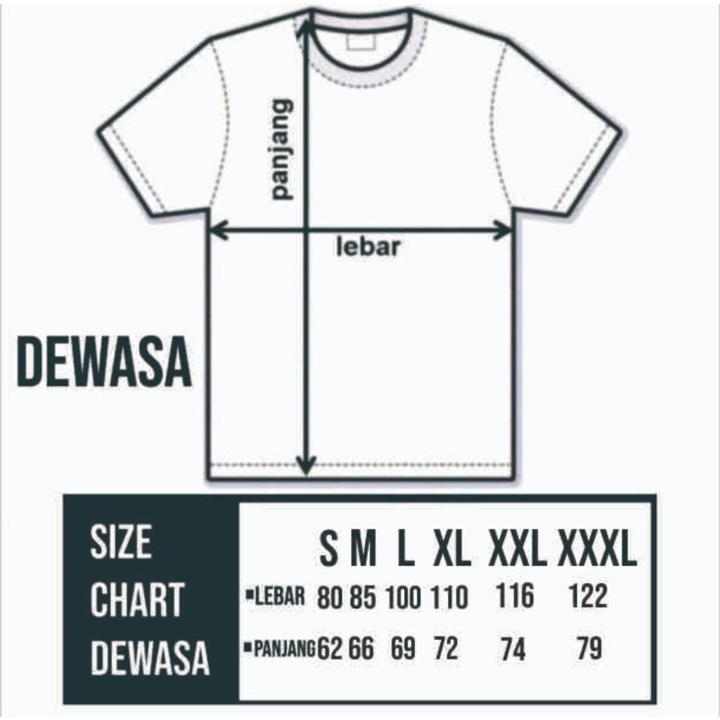 [HIGH QUALITY COLLECTIONS] Paket 6 Pcs Kaos EMBOS/SABLON TIMBUL Dewasa Ready Size M L XL XXL