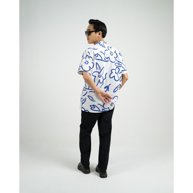 [HIGH QUALITY COLLECTIONS] Graphic Shirt - Kemeja Fullprint Viory - KMPE071
