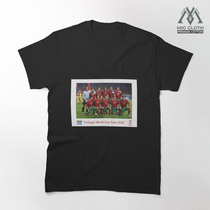 Baju Kaos Portugal World Cup Team 2002