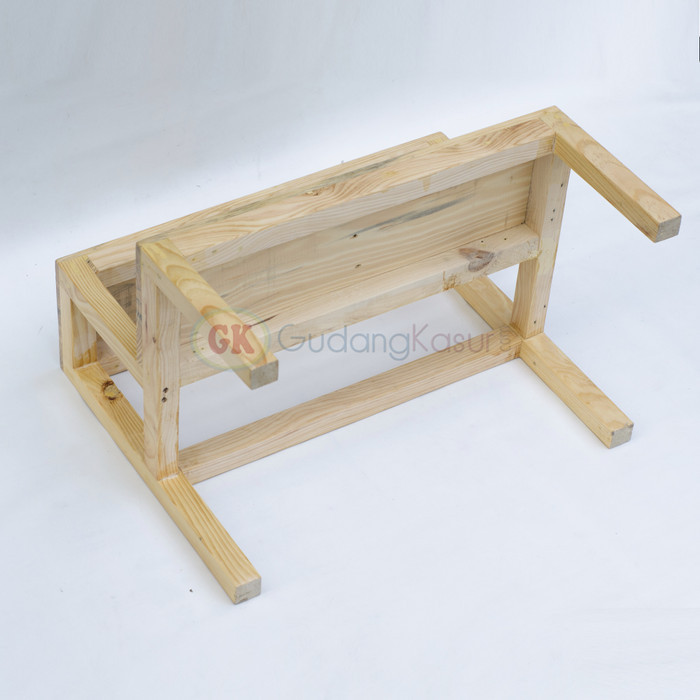 KURSI TANGGA / BANGKU TANGGA KAYU