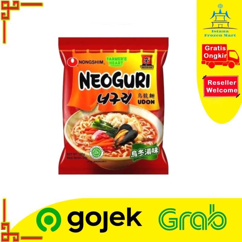 

Neoguri Udon NONGSHIM Mie Mi Instantt Korea 120 GR