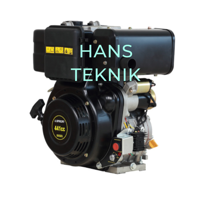 Kompresor Shark 5Hp Loncin Solar Pompa Angin 5Pk Starter Engine Terlariss 