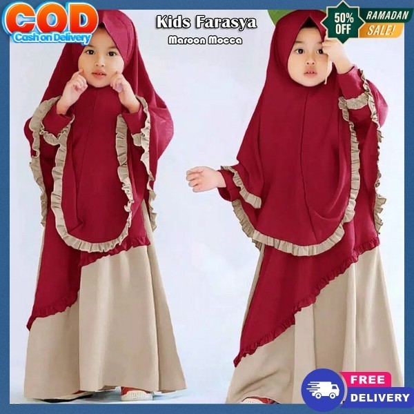 Gamus Kekinian Gamia Terbaru 2024 Gamis Anak Usia 8-12 Tahun Gamiss Murah Pakaian Terbaru 2024 Gamis