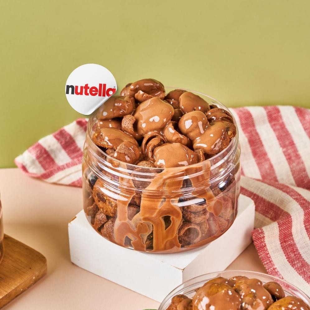 

CR - (PAKETAN) ChocBox Choco Crunch Cookies Nutella (isi 2) | cemilan chocolate snack coklat TERLARIS