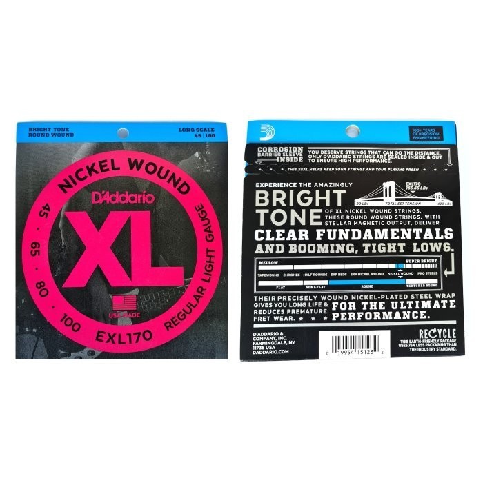 Senar Gitar Daddario Bass 5 String Xl