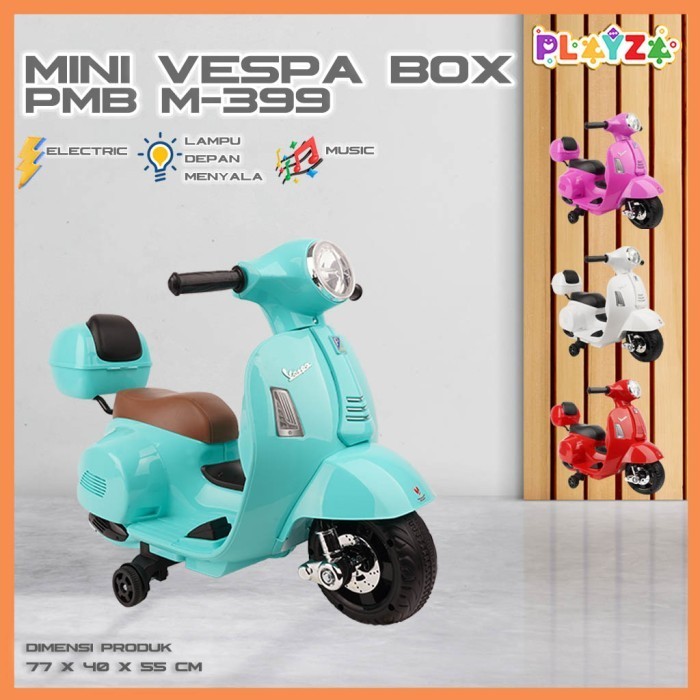 Motor listrik aki anak PMB Mini Vespa M-399 / M399