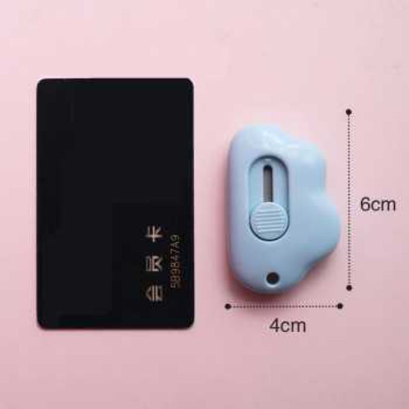 

Pisau Cutter Mini Pemotong Kertas Desain Cloud - OL-6100 GT JM
