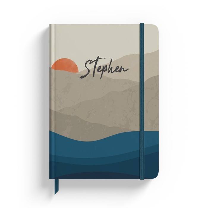 

BARANG TERLARIS Basic Notebook - Canyon Custom Notebook - Bullet Journal