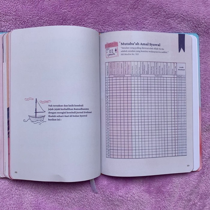 

BARANG TERLARIS Ramadhan Planner Hardcover by KmPro Ukuran A5 With Strap