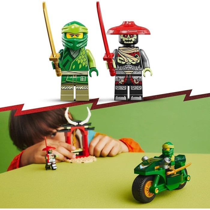 DISKON SPESIAL LEGO NINJAGO-71788 LLOYDS NINJA STREET BIKE SET LLOYD MOTOR TOY MOVIE TERBARU