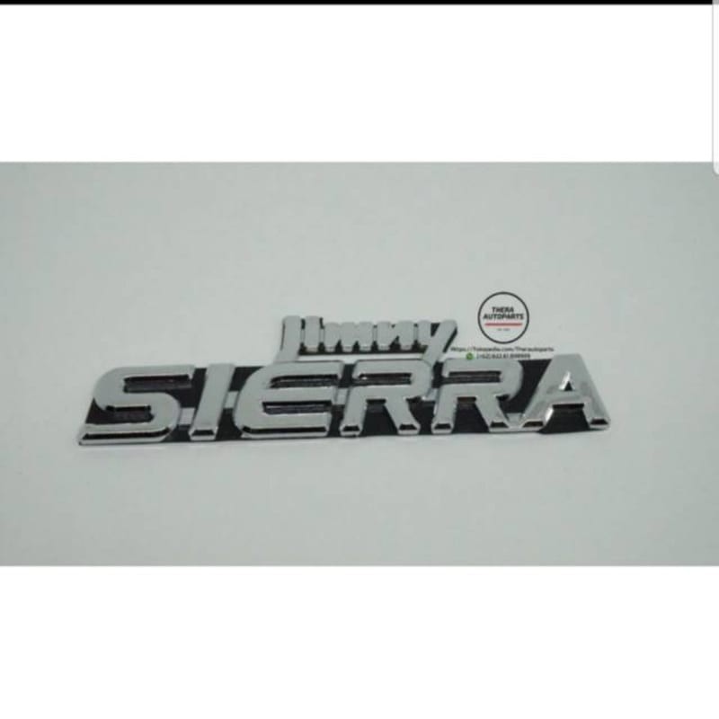Part Mobil Emblem Logo Suzuki "Jimny Sierra"