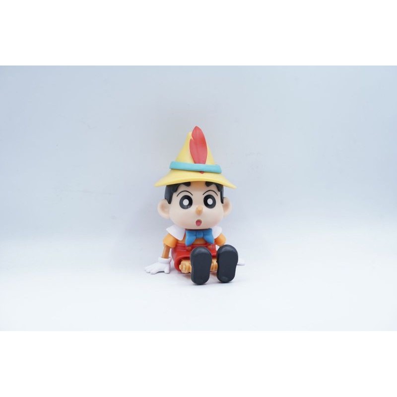 Shin Chan Pinocchio Pinokio Figure Pajangan Lucu
