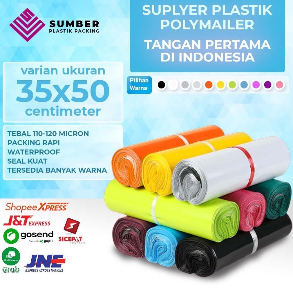 

Berlangganan dan dapatkan keuntungan ekstra." Plastik Polymailer 35x50 isi 50Pcs | Plastik Packing Murah | Plastik Grosir/Retail | Bungkus Paketan Online ||