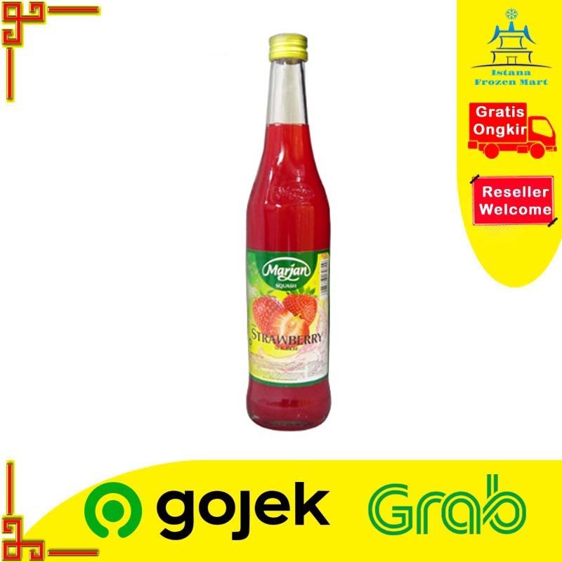 

Sirup MARJAN Syrup Strawberry Squash 450 ML