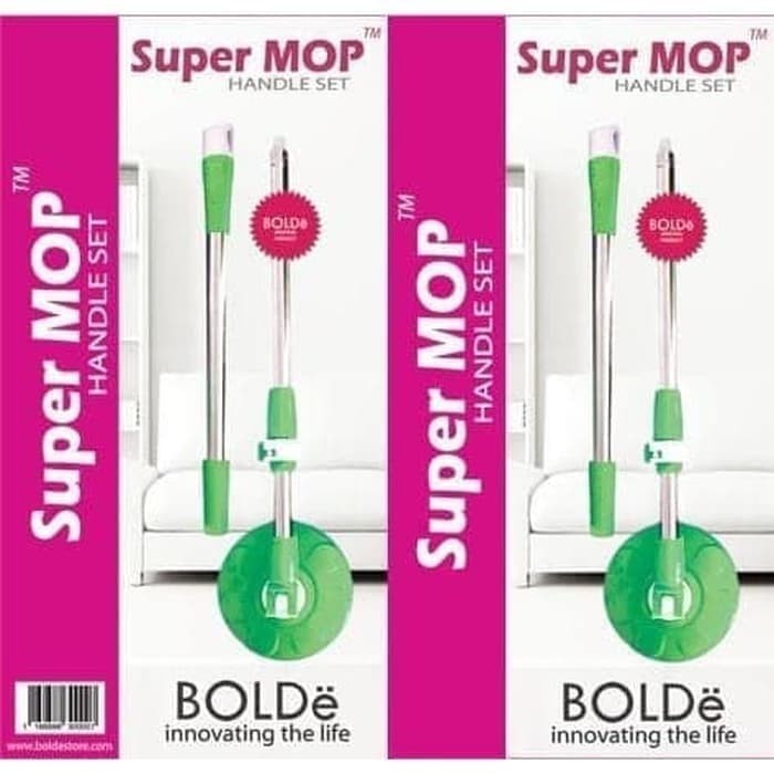 Bolde Handle Set Super Mop / Tangkai Bolde / Gagang Pel Bolde Asli