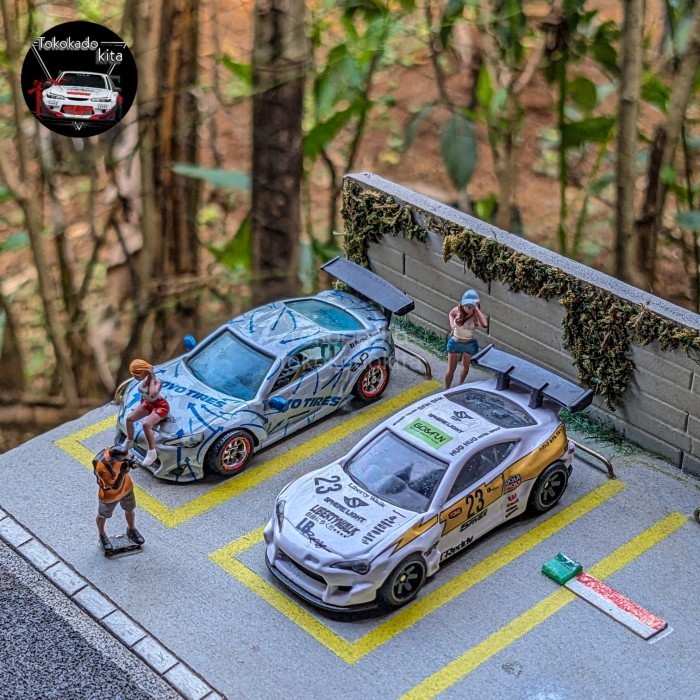 PROMO HOT WHEELS SUBARU BRZ COSTUM LBWK PUTIH TERLARIS